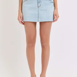 Minifalda Azul Hielo